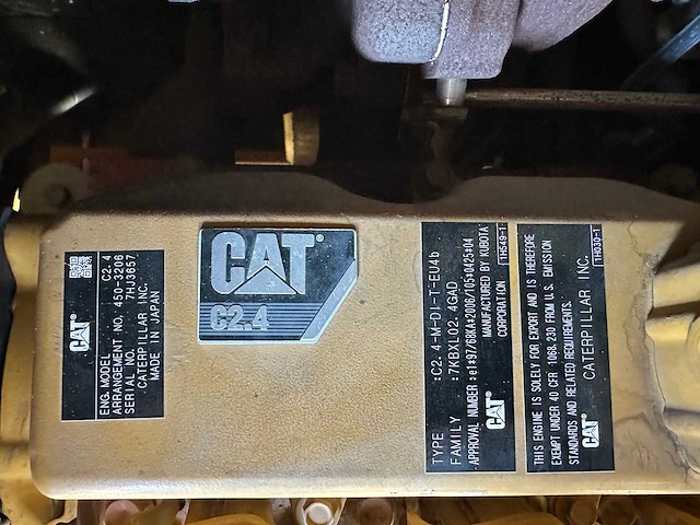 Caterpillar - 2017 - 306e2 - midigraafmachine - afbeelding 26 van  39