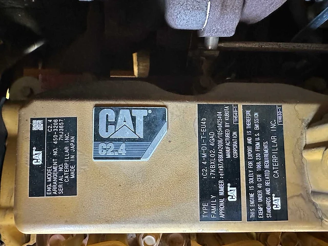 Caterpillar - 2017 - 306e2 - midigraafmachine - afbeelding 31 van  41