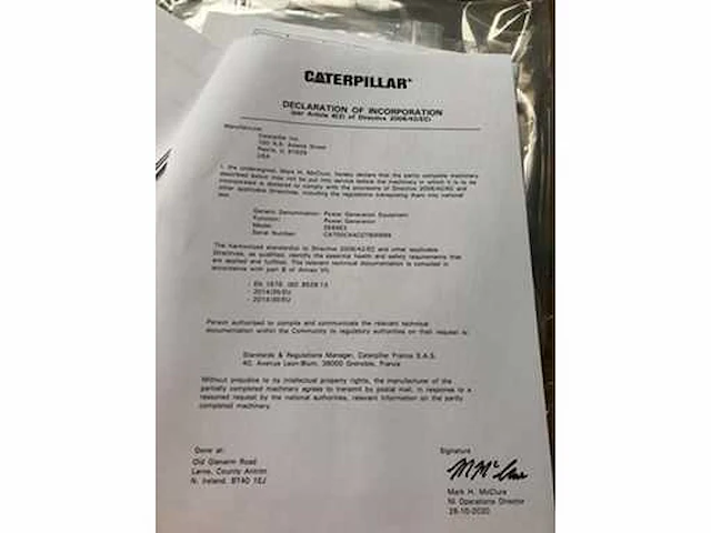Caterpillar - de 65 e 3 - stroomgenerator - ongebruikt - afbeelding 9 van  19