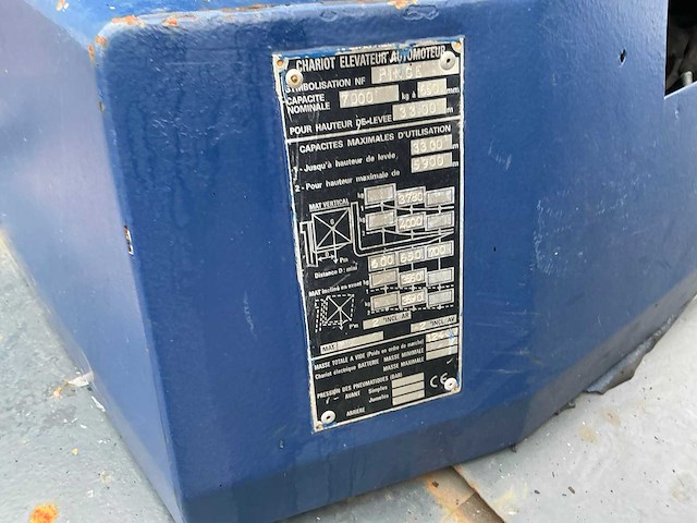 Caterpillar - gc70k - heftruck gas - 2002 - afbeelding 4 van  10