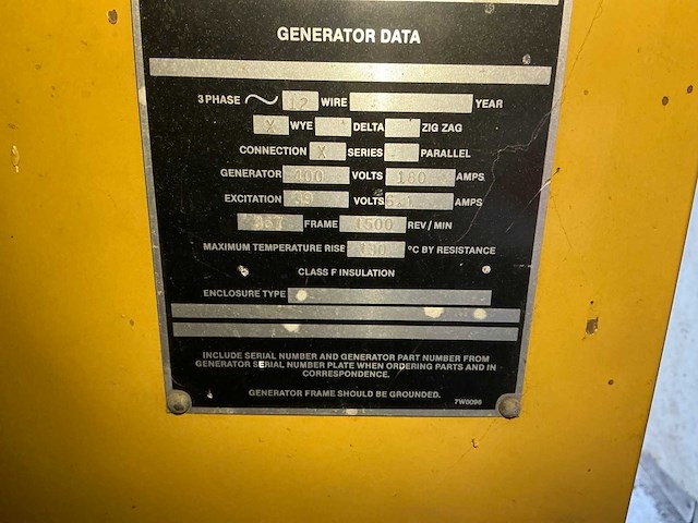 Caterpillar 3116 stroomgeneratorset - afbeelding 27 van  33
