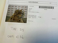 Caterpillar 313 c3.6 dieselmotor - afbeelding 2 van  11