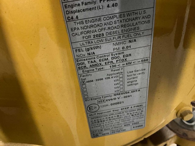 Caterpillar 320 c4.4 dieselmotor - afbeelding 8 van  8