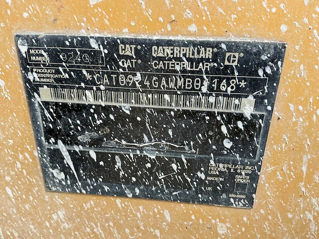 Caterpillar 924g wiellader - afbeelding 13 van  14