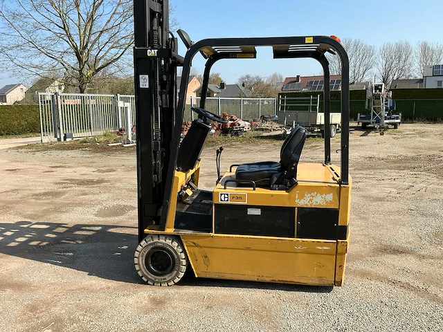 Caterpillar f35 electrische vorkheftruck - functioneel - afbeelding 3 van  5