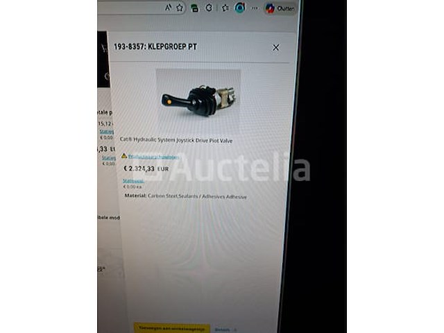 Caterpillar: joystick - afbeelding 1 van  4