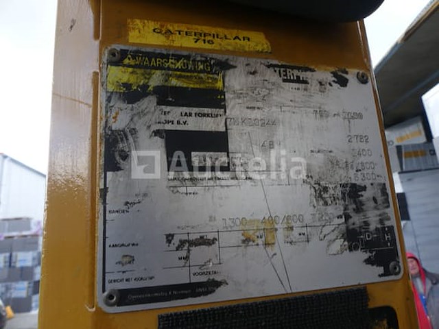 Caterpillar nr14 elektrische reachtruck - afbeelding 7 van  11