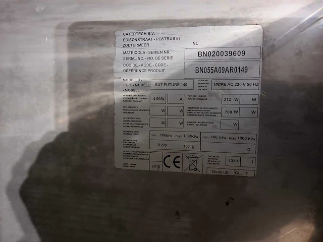 Catertech - vriezer - afbeelding 4 van  4