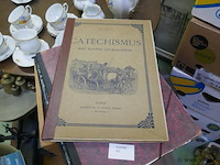 Cathecismus met platen opgeluisterd - afbeelding 1 van  3