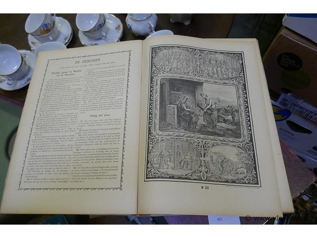 Cathecismus met platen opgeluisterd - afbeelding 2 van  3