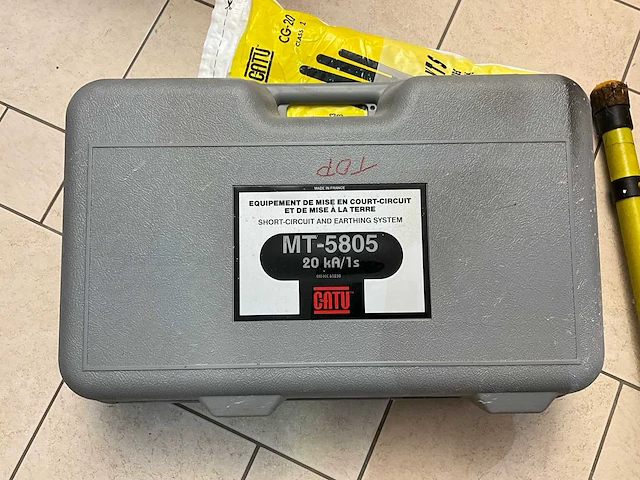 Catu mt-5805 materieel voor kortsleuting - afbeelding 4 van  6