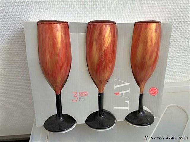 Cava glazen - afbeelding 1 van  1