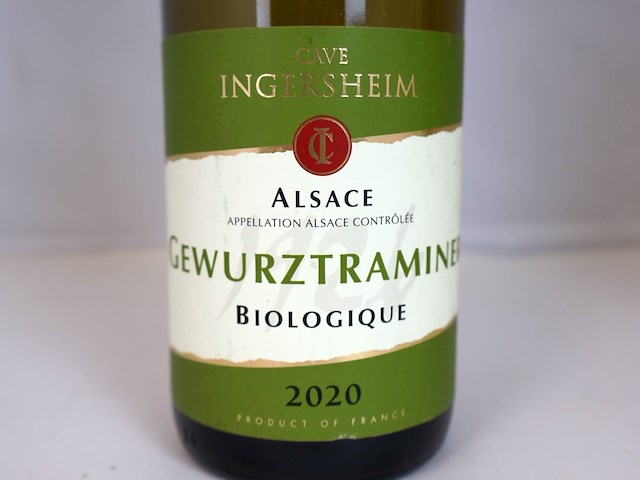 Cave d’ingersheim gewurztraminer biologique 2020 (2x) - afbeelding 2 van  3