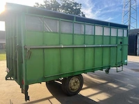 Cavero veetrailer/veetransporttrailer cavero veetrailer – 1 as – laadhelling – zijrails - afbeelding 15 van  18
