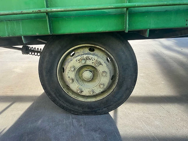 Cavero veetrailer/veetransporttrailer cavero veetrailer – 1 as – laadhelling – zijrails - afbeelding 17 van  18