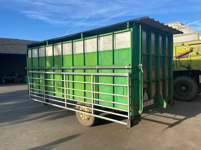 Cavero veetrailer/veetransporttrailer cavero veetrailer – 1 as – laadhelling – zijrails - afbeelding 12 van  18