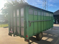 Cavero veetrailer/veetransporttrailer cavero veetrailer – 1 as – laadhelling – zijrails - afbeelding 14 van  18