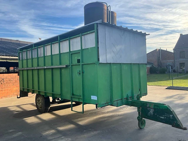 Cavero veetrailer/veetransporttrailer cavero veetrailer – 1 as – laadhelling – zijrails - afbeelding 16 van  18