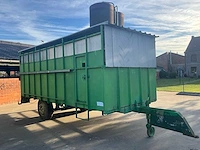 Cavero veetrailer/veetransporttrailer cavero veetrailer – 1 as – laadhelling – zijrails - afbeelding 16 van  18