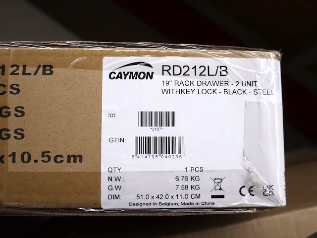 Caymon rack drawer (x2) - afbeelding 2 van  3