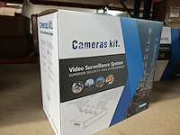 Cctv camera beveiligingset met 4 nachzichtcameras - afbeelding 1 van  4