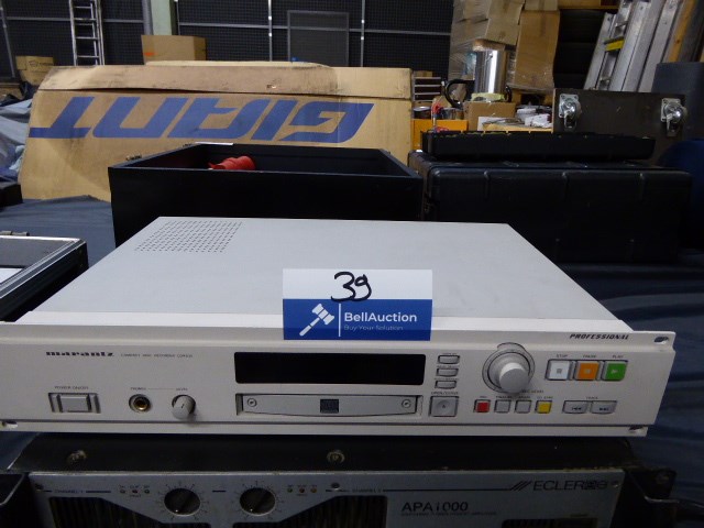 Cd recorder marrantz - afbeelding 1 van  2