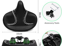 Cdywd extra large fietszadel - afbeelding 2 van  3