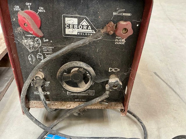 Cebora mf160 elektrode lasapparaat - afbeelding 5 van  6
