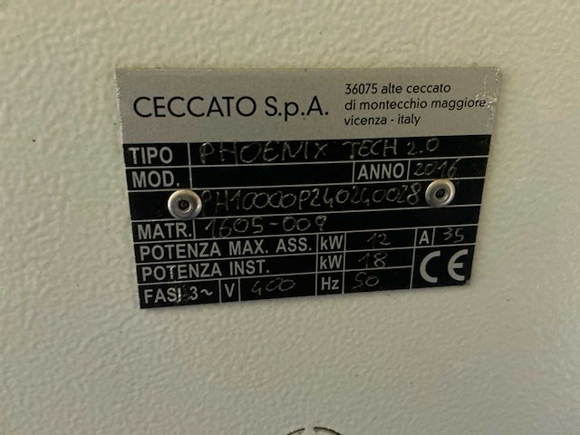 Ceccato 2016 - phoenix tech 2.0 carwash - afbeelding 2 van  21