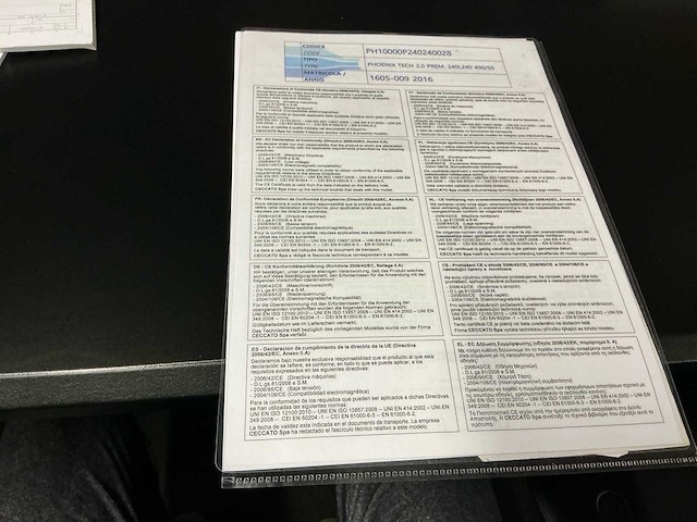 Ceccato 2016 - phoenix tech 2.0 - afbeelding 10 van  21