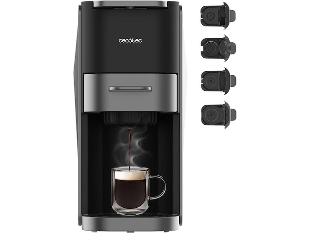 Cecotec freestyle compact dark espresso-capsulemachine - afbeelding 1 van  5