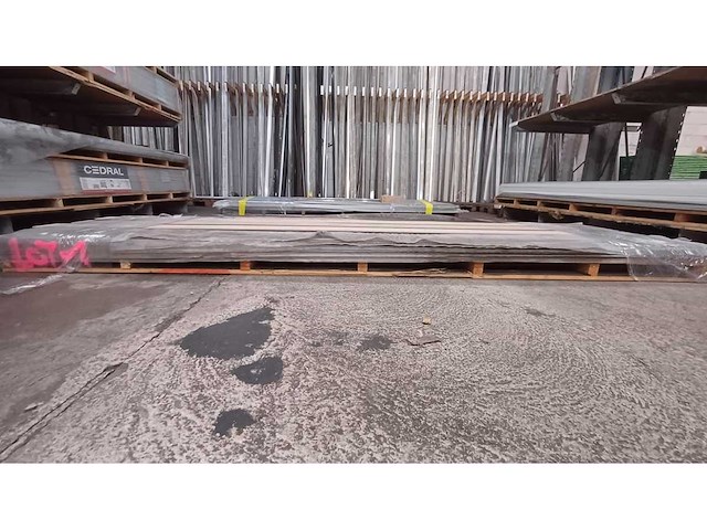 Cedral siding click wood c14 atlas bruin 3600x186x12mm 38stuks - afbeelding 3 van  3