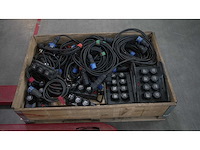 Cee 16a mono cable sets - 10 x 3m + 10 x 5m + 5 x 10m + 2 x breakout + 5 x cee triplet - afbeelding 2 van  2