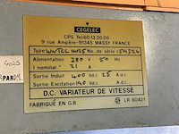 Cegelec variathyr vntc/wntc dc motorregelaar - afbeelding 5 van  5