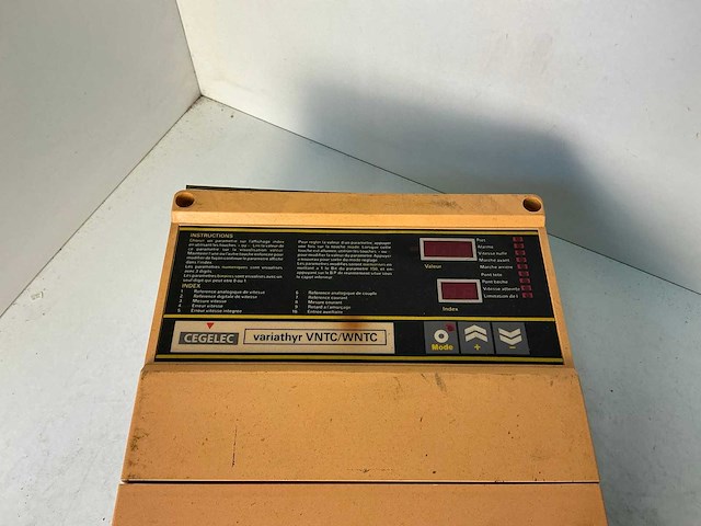 Cegelec variathyr vntc/wntc dc motorregelaar - afbeelding 2 van  5