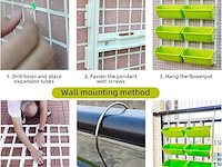 Ceiever hangende plantenwand - afbeelding 5 van  5