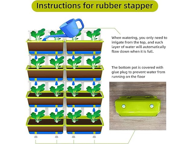 Ceiever hangende plantenwand - afbeelding 4 van  6