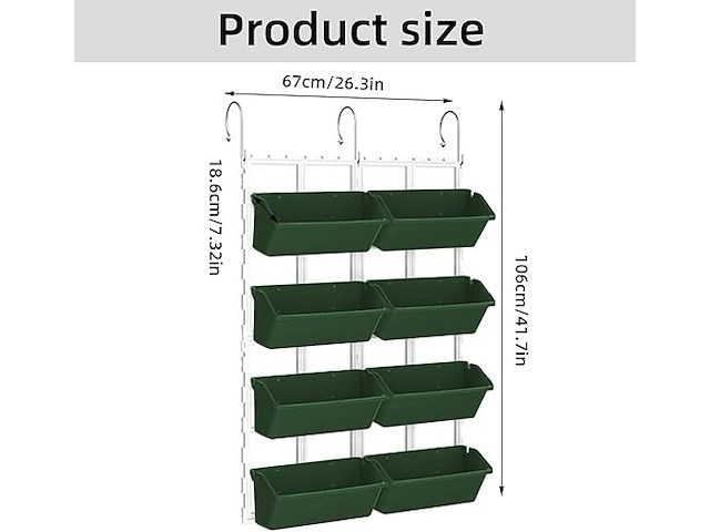 Ceiever hangende plantenwand - afbeelding 2 van  4