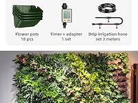 Ceiever wandplantenbak met automatische irrigatie - afbeelding 6 van  7