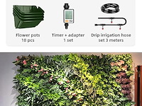 Ceiever wandplantenbak met automatische irrigatie - afbeelding 6 van  7