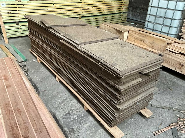 Celit d4 houtvezelplaten voor onderdak (totaal +/- 38 m2) - afbeelding 1 van  8