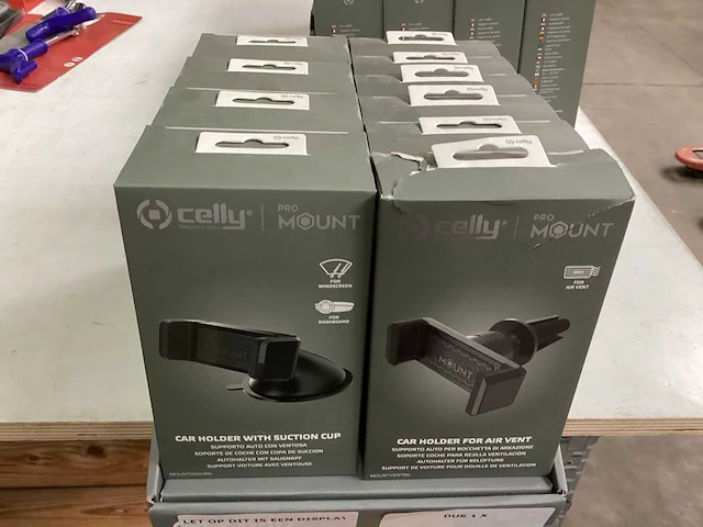 Celly telefoonhouder (10x) - afbeelding 1 van  4