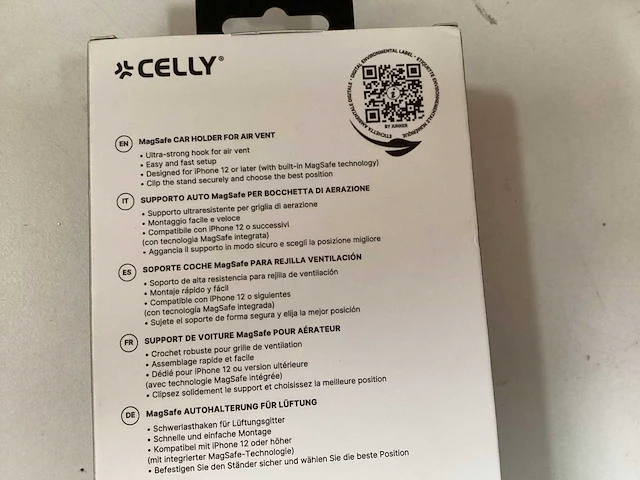 Celly telefoonhouder, magnetisch (30x) - afbeelding 4 van  4