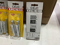 Celo f14 pluggen met houtdraadbout 2 stuks (81x) - afbeelding 3 van  5