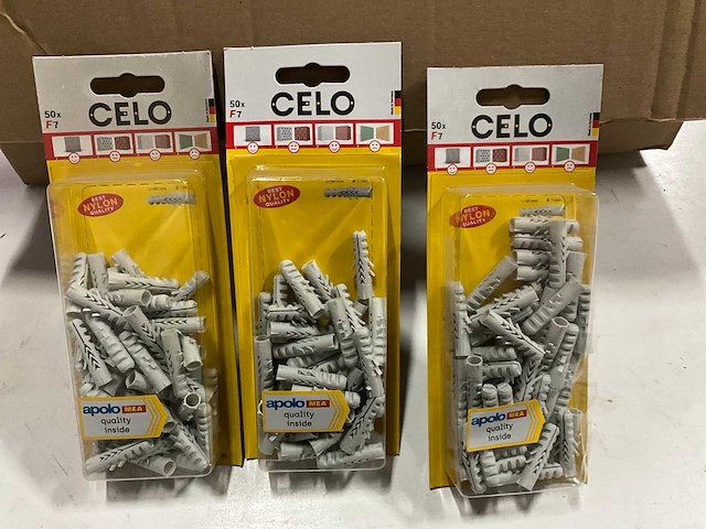 Celo f7 pluggen 50 stuks (47x) - afbeelding 2 van  5