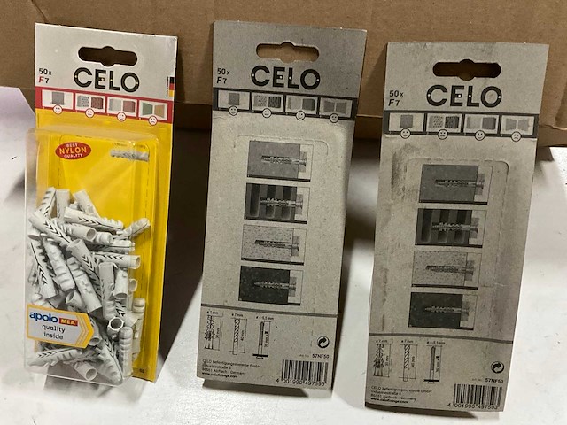 Celo f7 pluggen 50 stuks (47x) - afbeelding 4 van  5