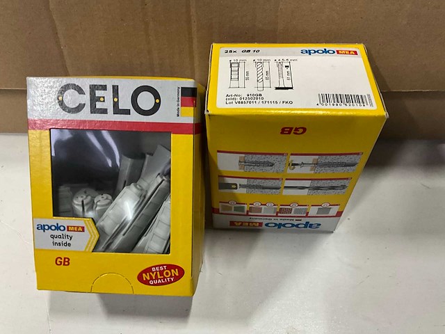 Celo gb 10 pluggen cellenbeton 25 stuks (41x) - afbeelding 2 van  4