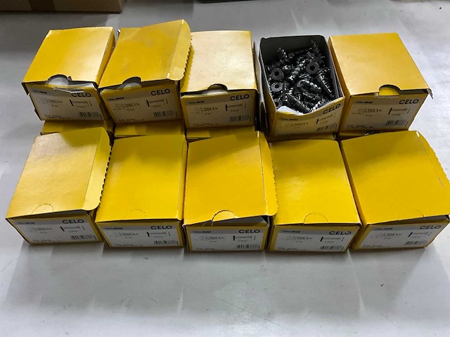 Celo gkdz gipsplaatpluggen metaal 100 stuks (15x) - afbeelding 1 van  5