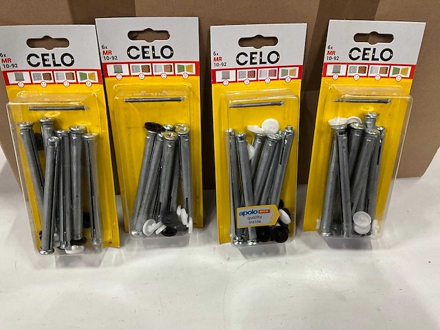 Celo mr 10-92 metaalraampluggen 10 stuks (50x) - afbeelding 2 van  5