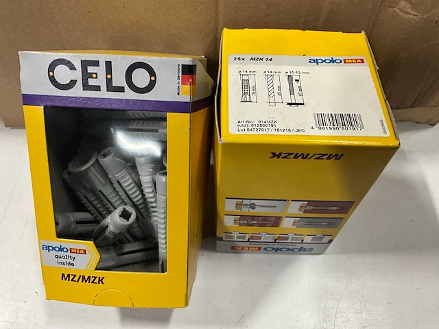 Celo mzk 14 universeelplug 25 stuks (18x) - afbeelding 2 van  3